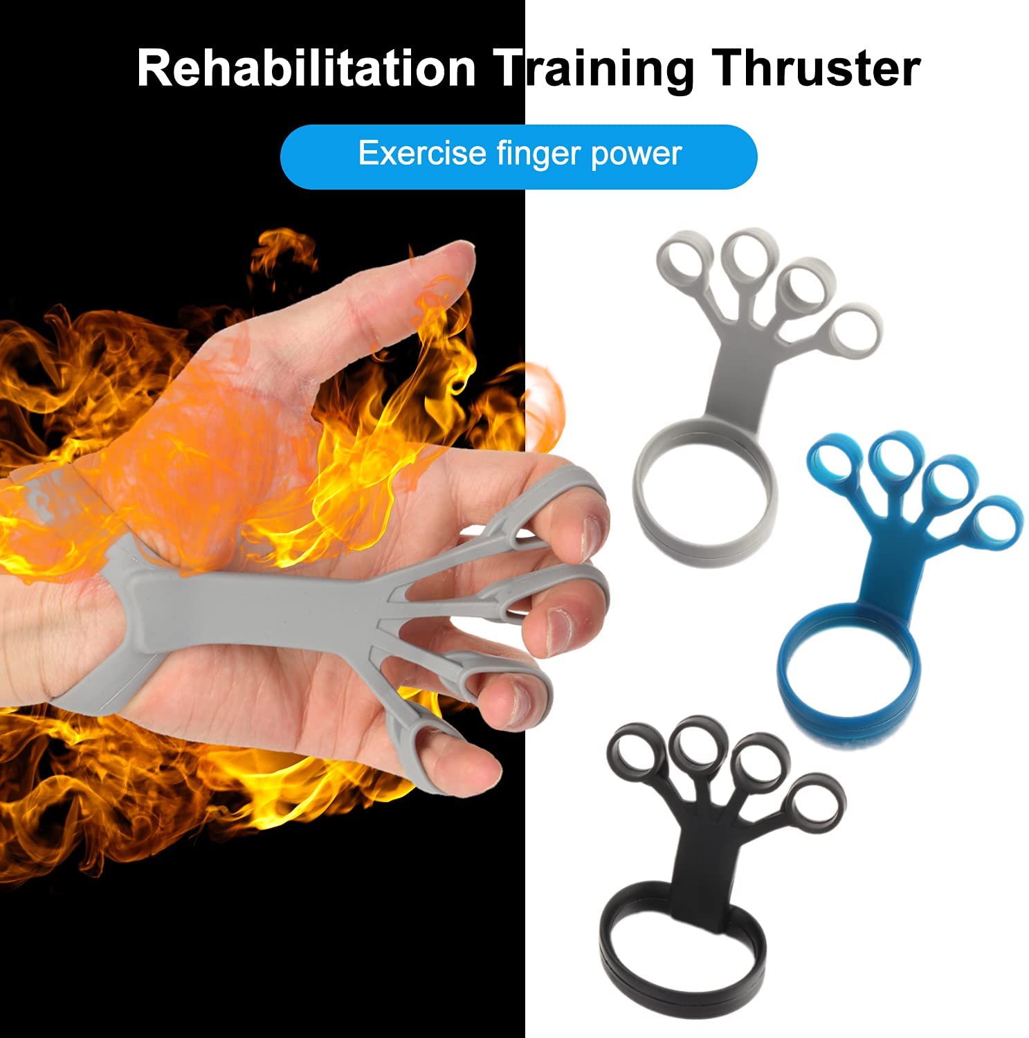 Silicone Grip Device and  Hand Stretcher