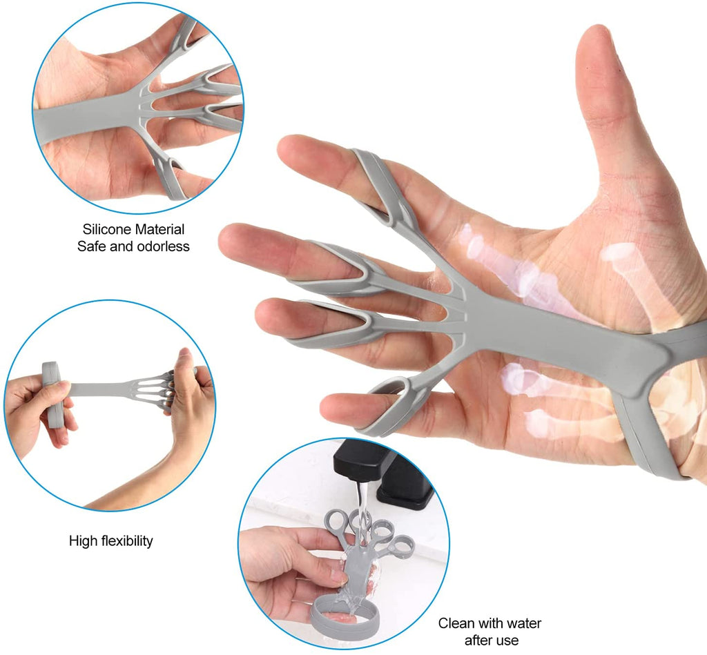 Silicone Grip Device and  Hand Stretcher