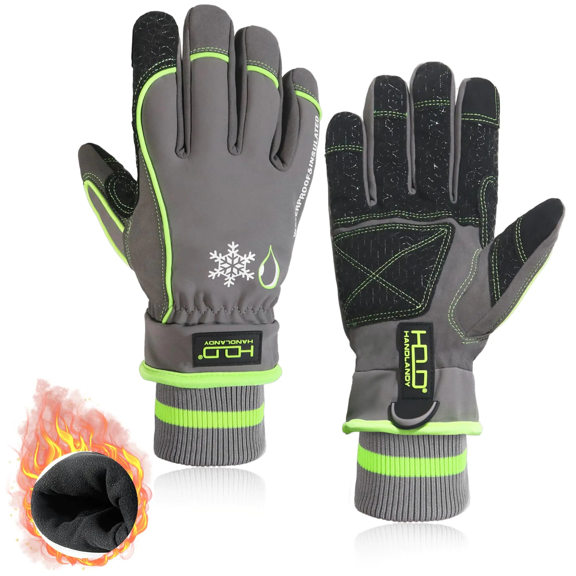 Waterproof Winter Gloves Touchscreen Thermal Gloves UNISEX